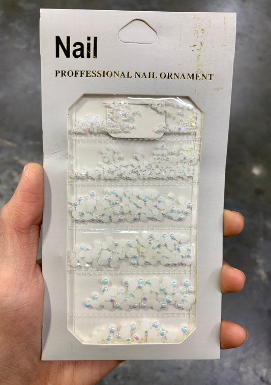 Pearl Flatback Beads pack