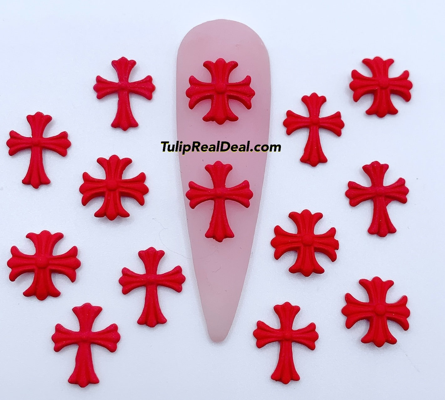 Ferrari Red cross charms 20pcs