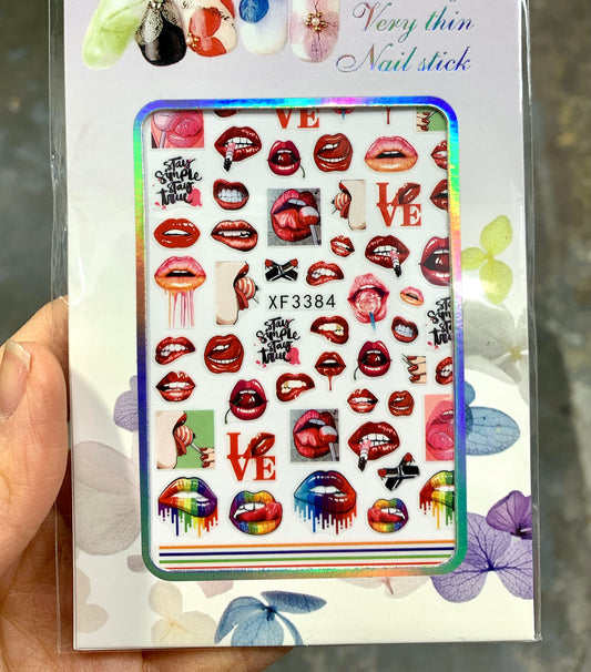 Sticker Valentine Lips