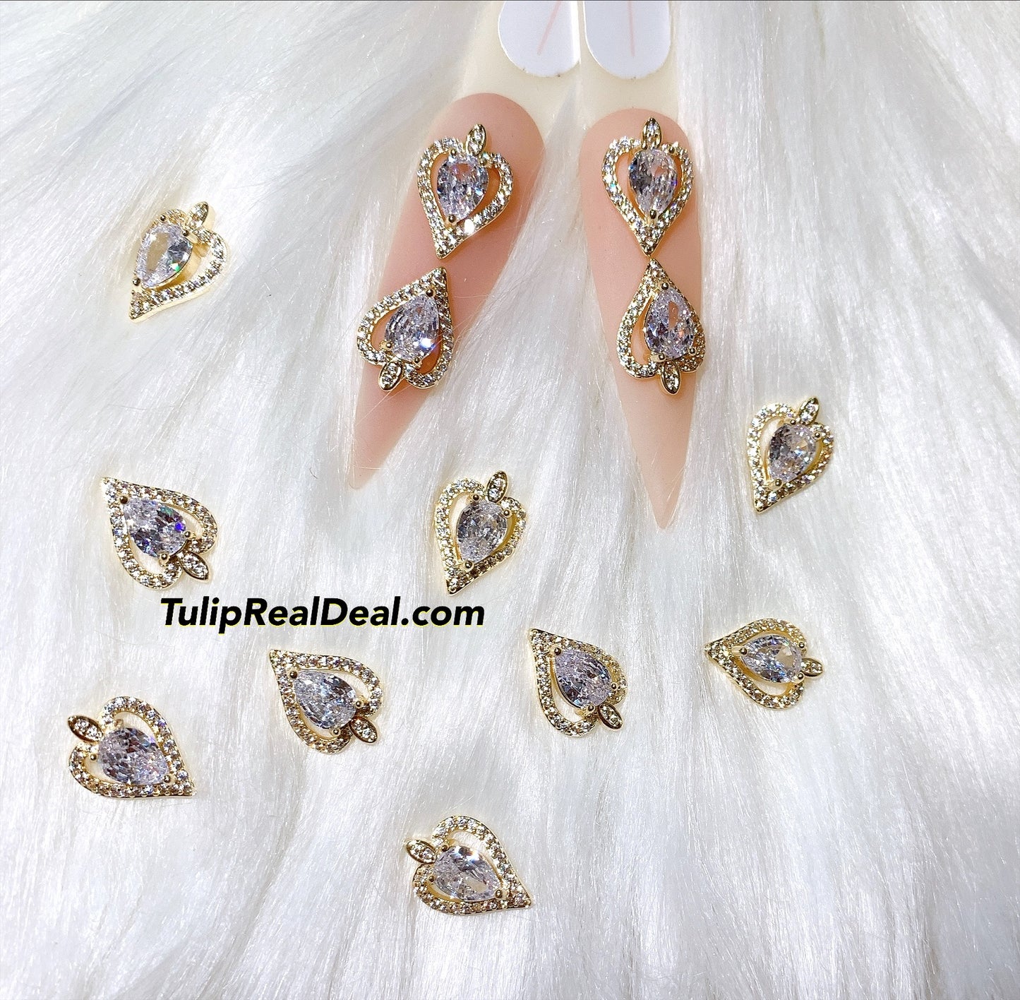 Bling 3D Fancy design charm 1 piece