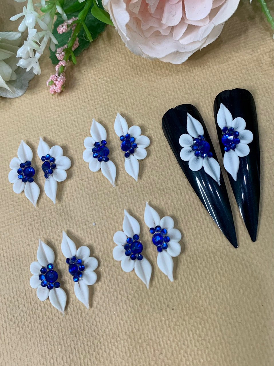 3D Acrylic XL Petals Flowers