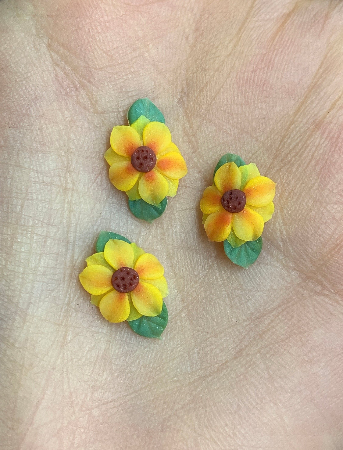 3D Acrylic Sunflowers 4pcs