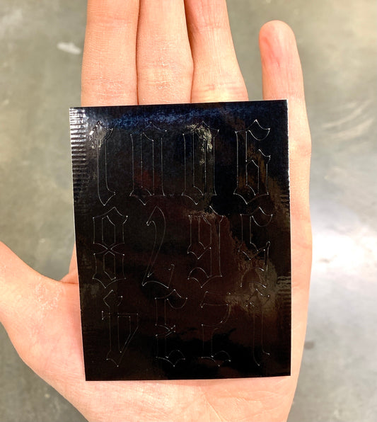 Sticker Numbers Extra Large