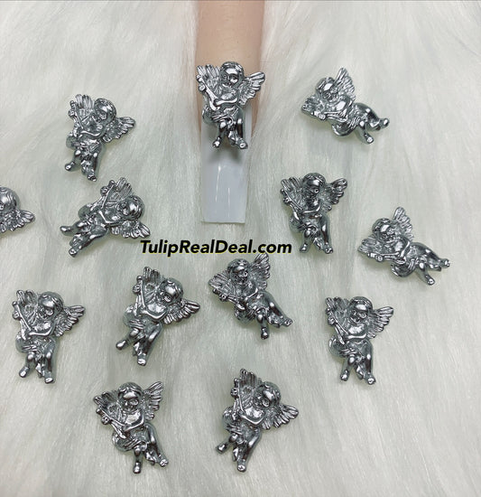 3D Angel Charms 4pcs
