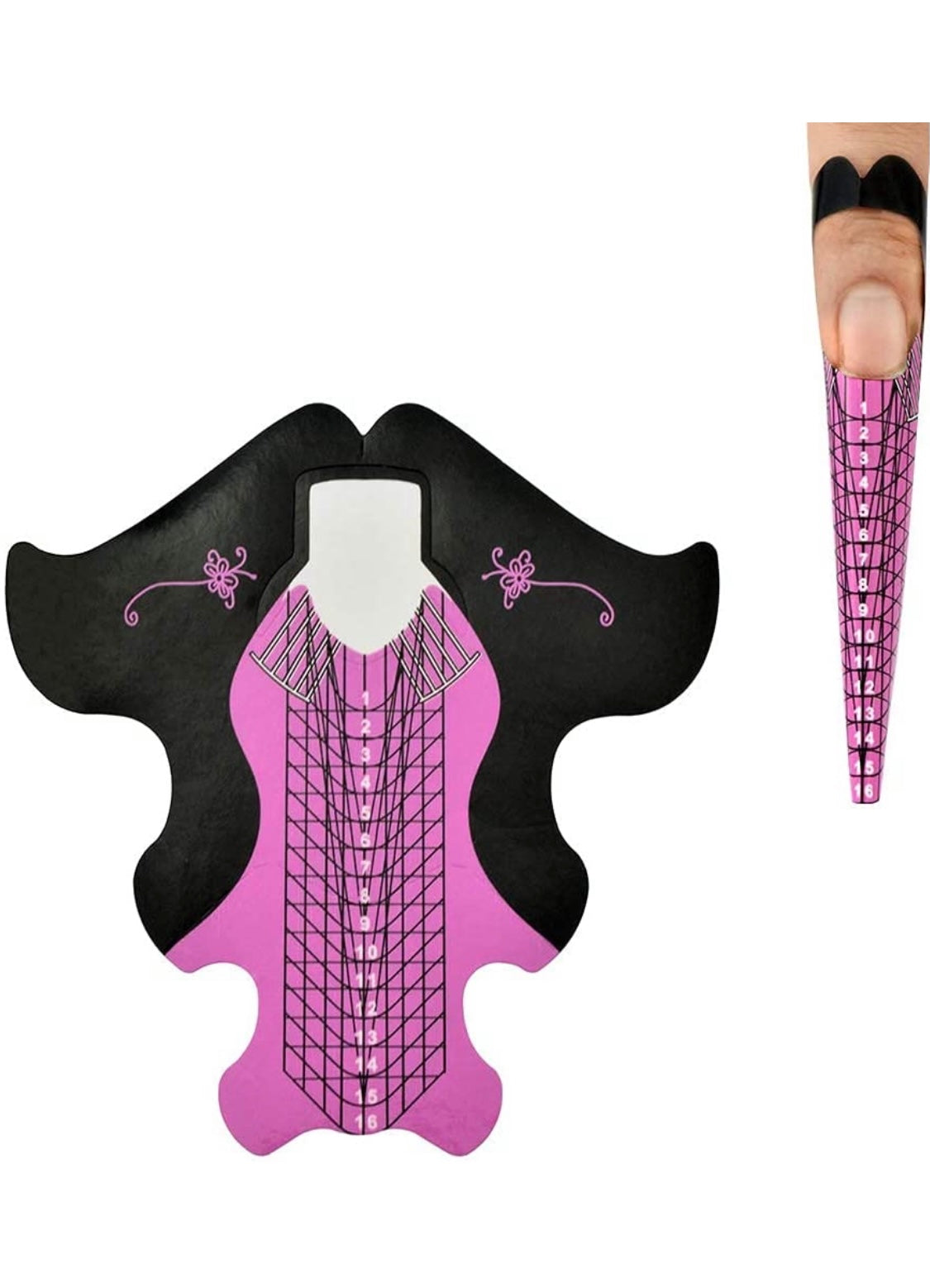 Nail Form XL Stiletto 100pcs