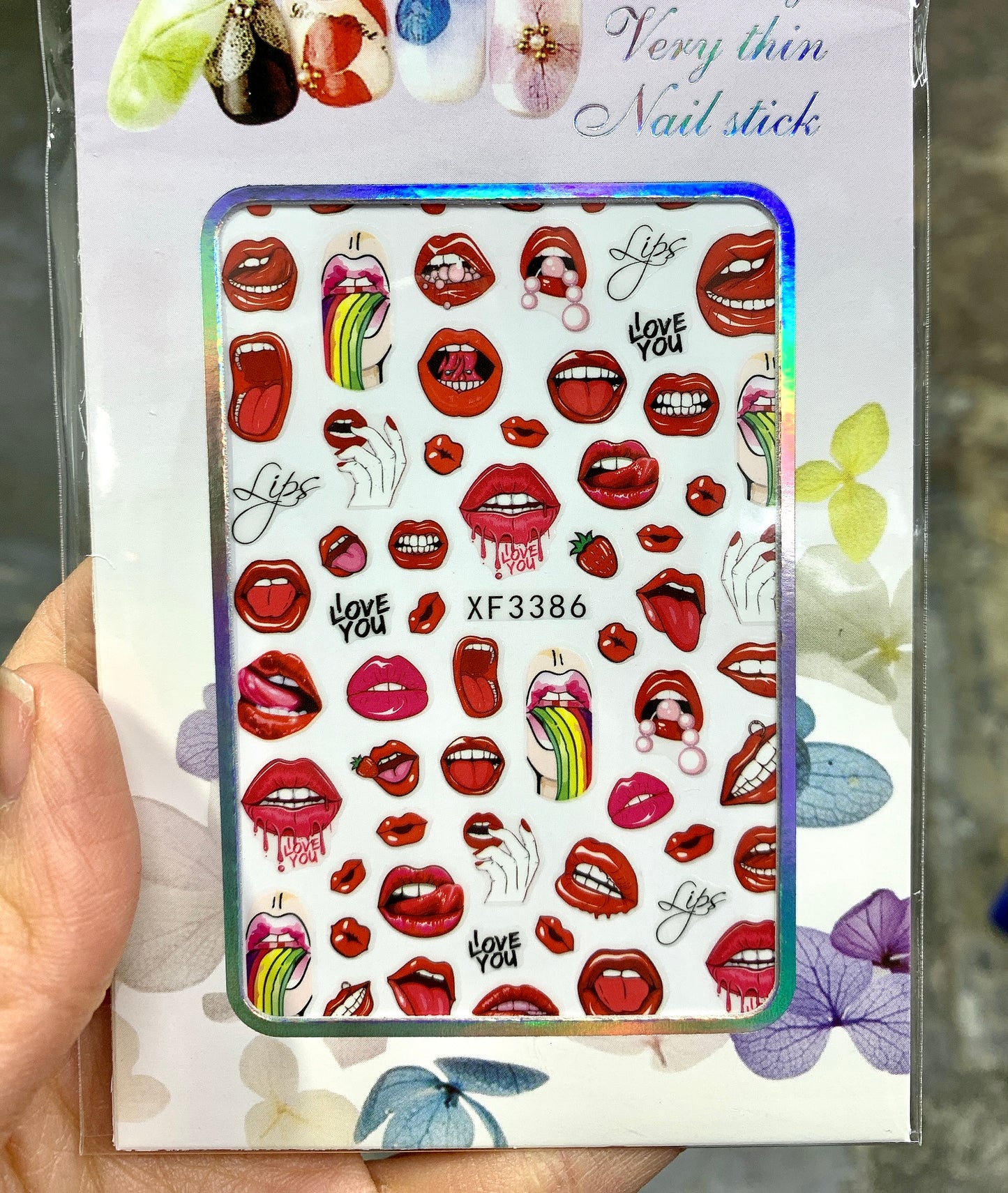 Sticker Valentine Lips
