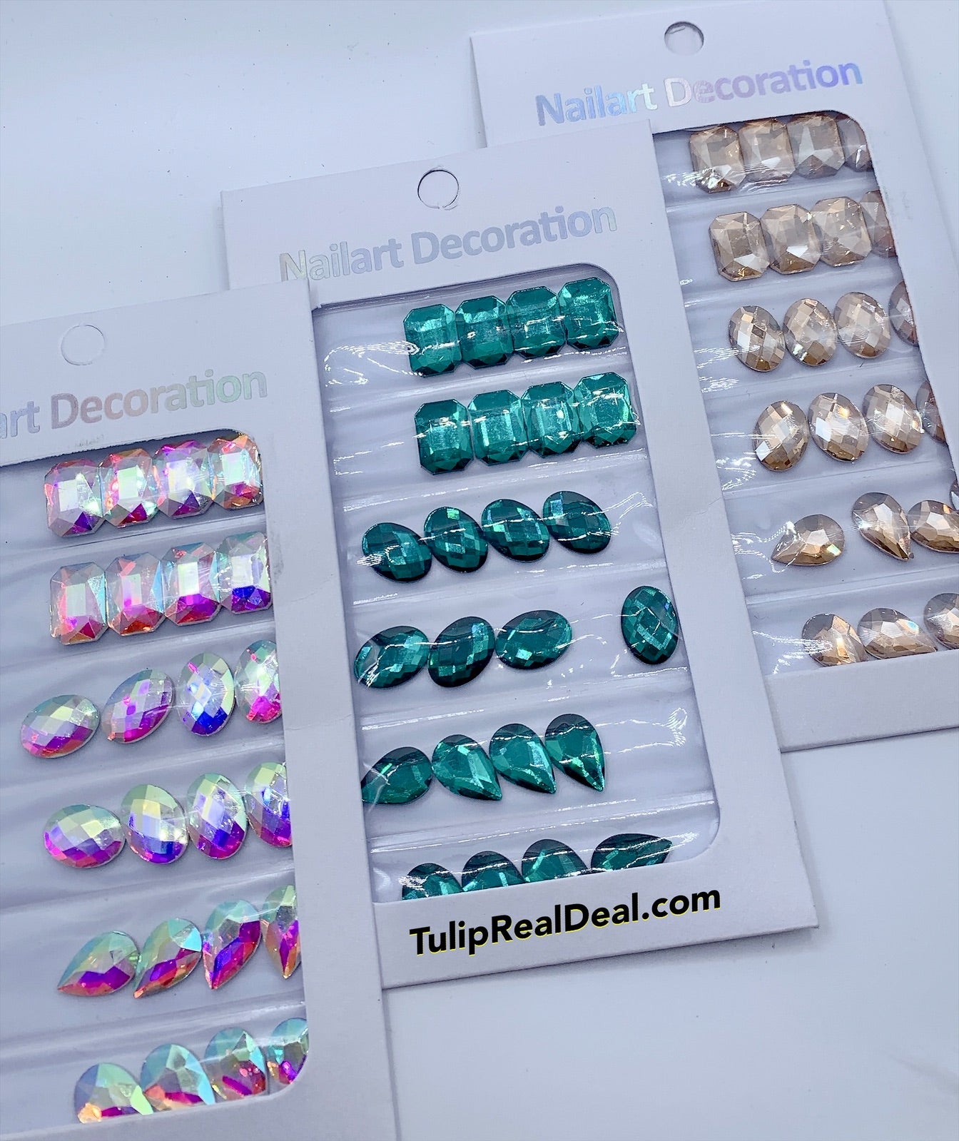Jumbo Rhinestones Flatback 24pcs