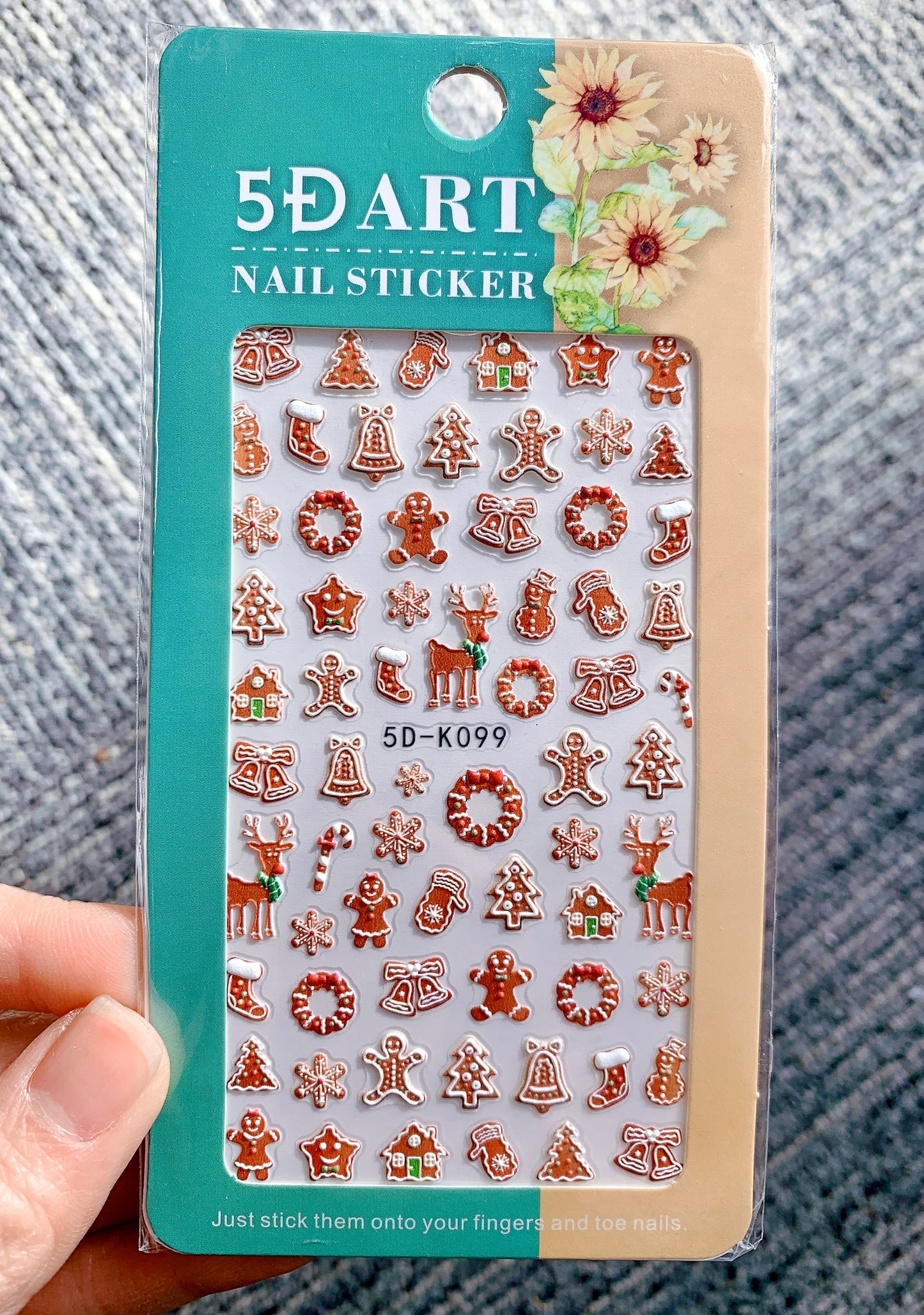 Sticker XMAS Gingerbread