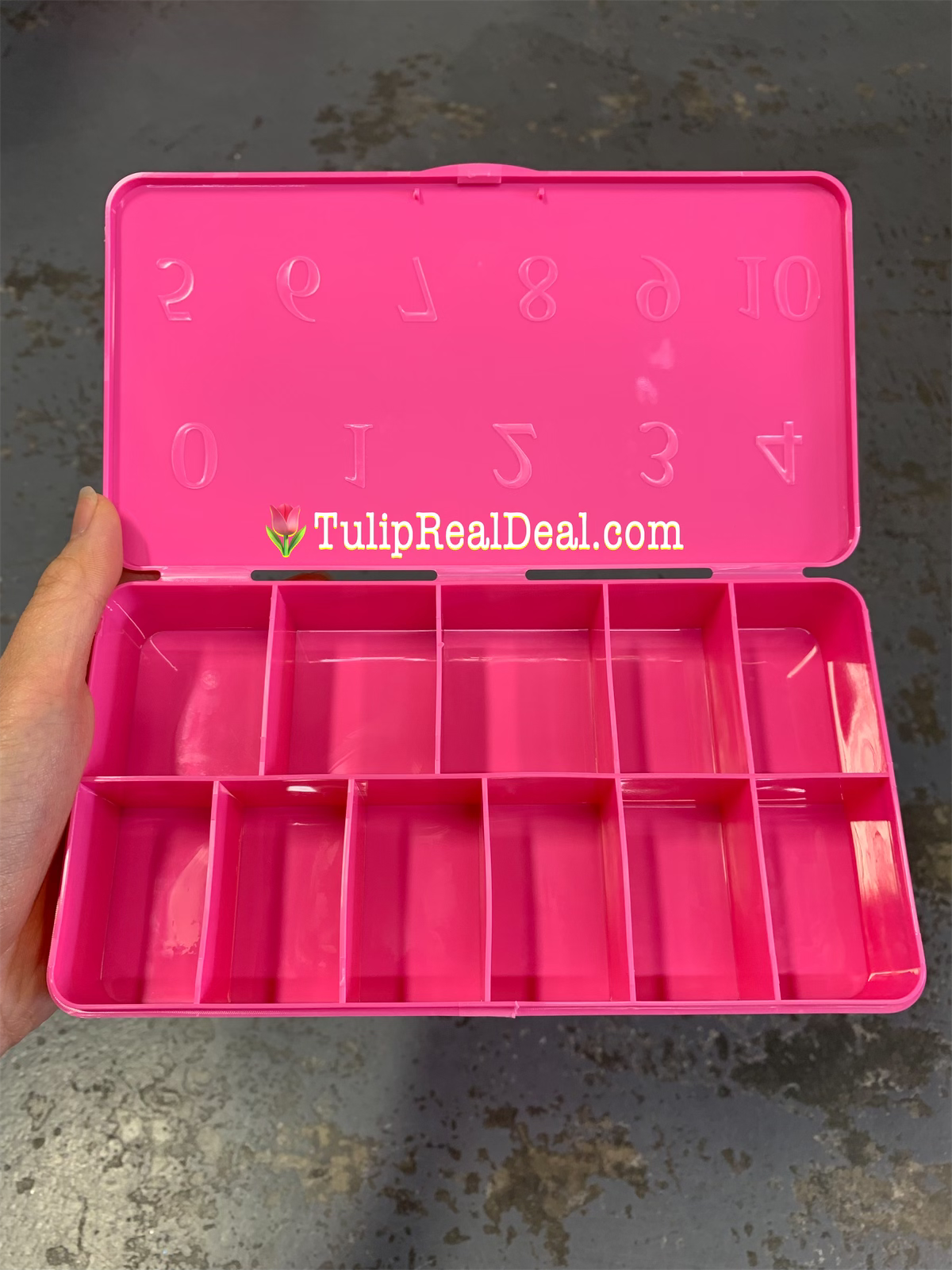 PINK Nail Tips Box (fit Regular/ XXL tips only)
