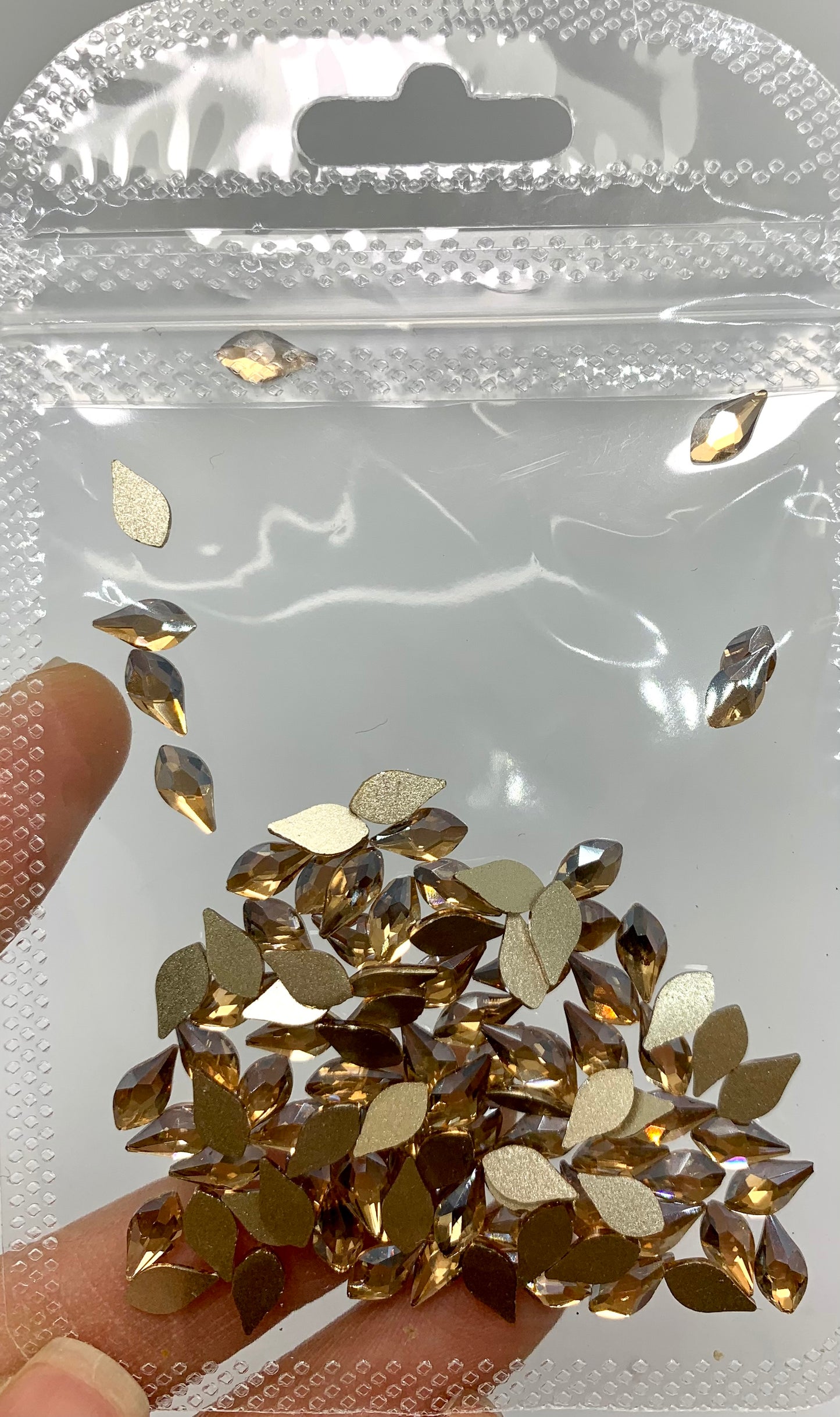 Gold champagne Flame Medium