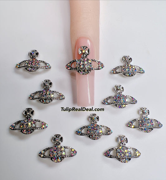Bling Planet cross charms