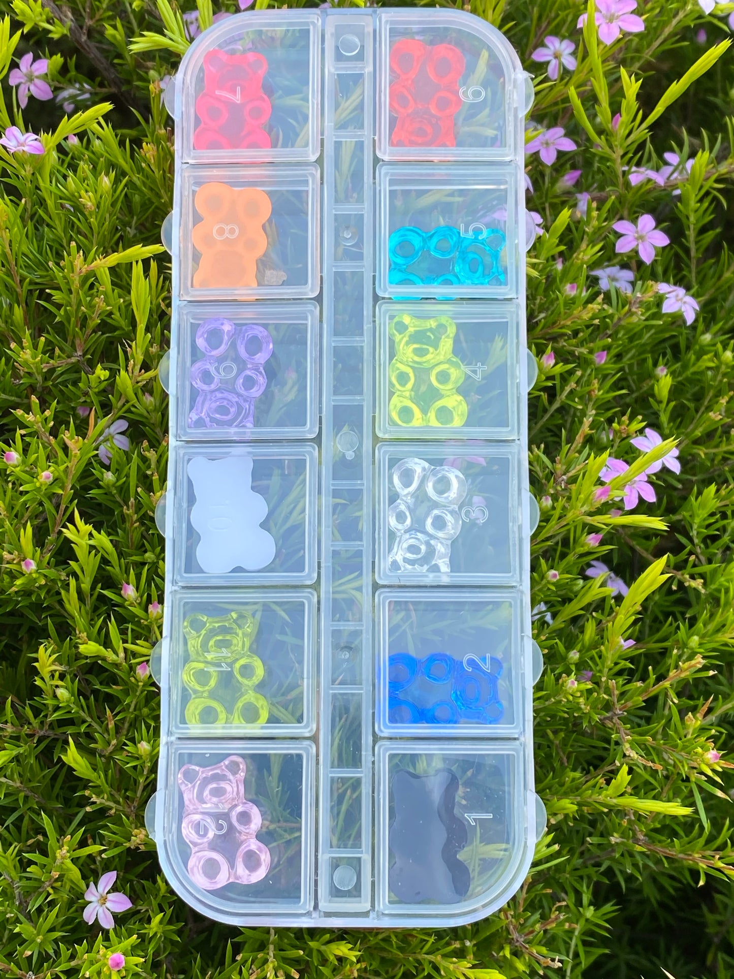 Gummy Bears 3D Nail Charms Set 1