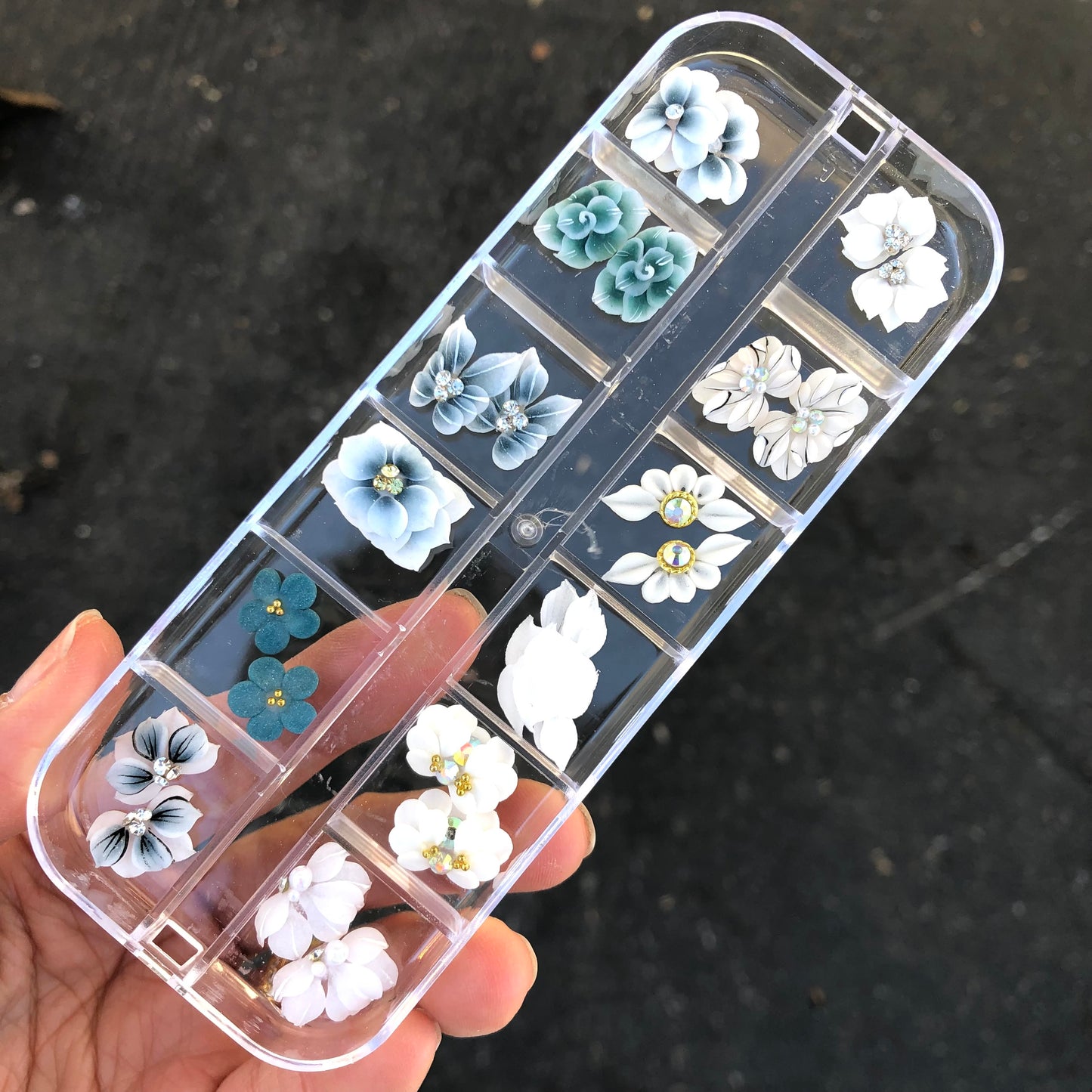 3D Flowers Set