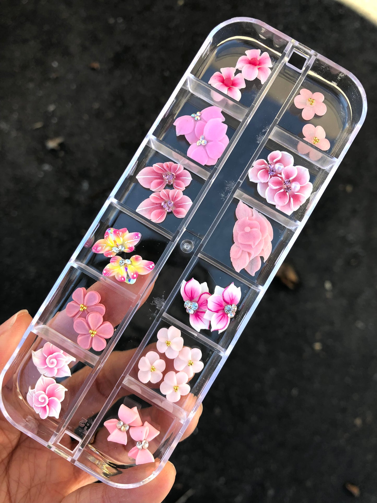 3D Flowers Set