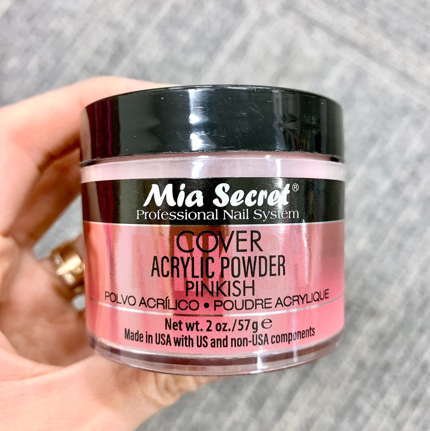 Mia Secret Cover PINKISH Acrylic Powder 2oz