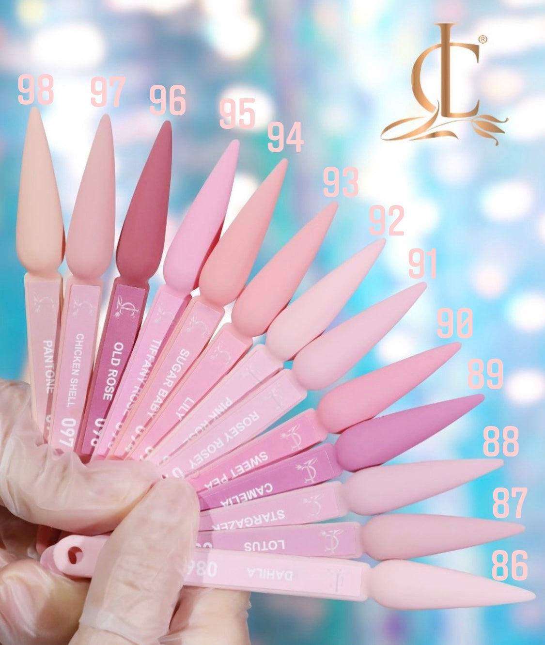 PART 2 CLLAM Acrylic Powder - from 73 to 144