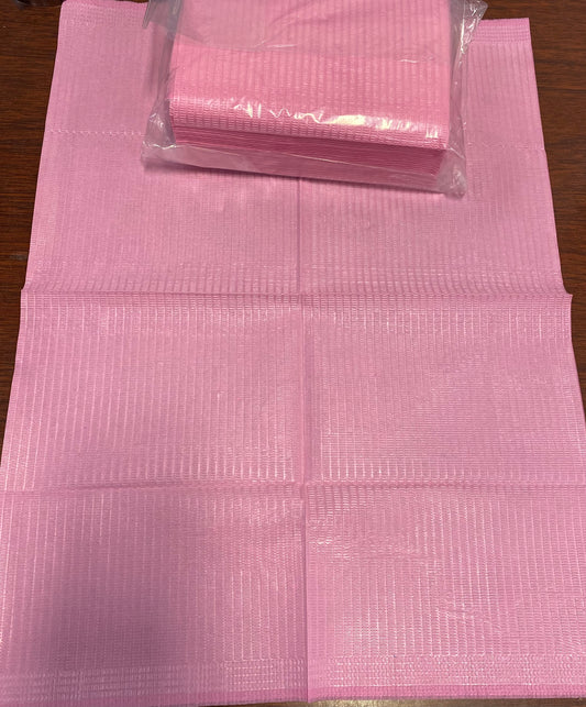 Table Mat Lint Free Pink 25pcs