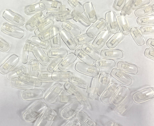 Clear fake tips for practice hand