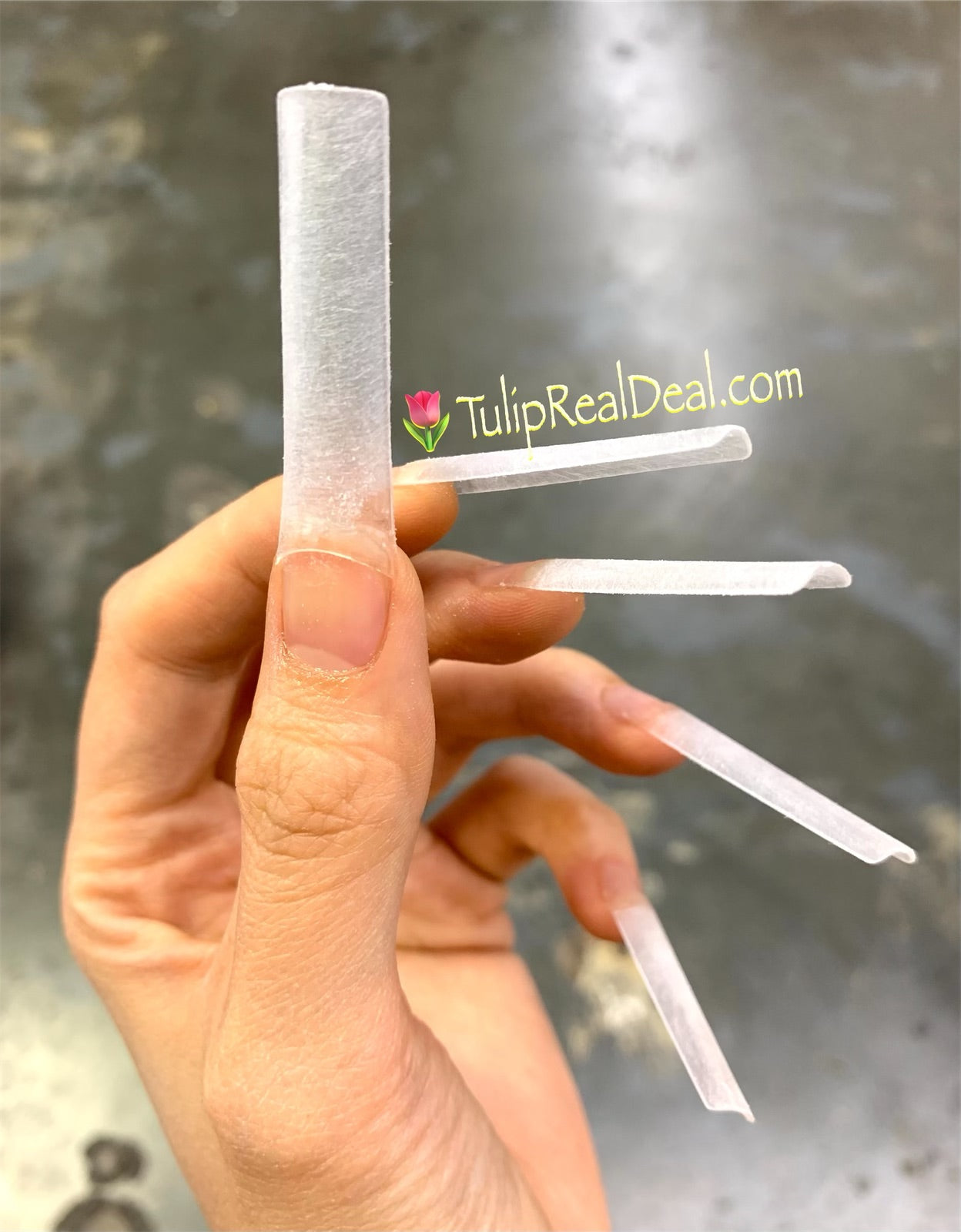 FLATTENED SQUARE XXL non C-curve tips