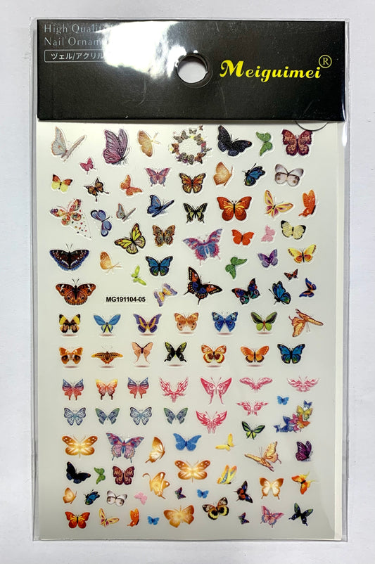 Sticker Butterfly MG-11