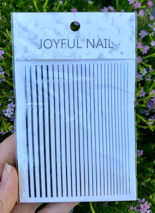 Sticker Silver Stripe