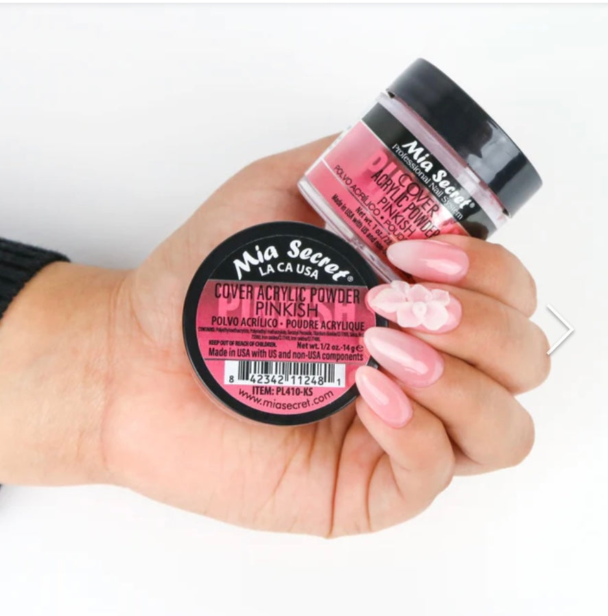 Mia Secret Cover PINKISH Acrylic Powder 2oz