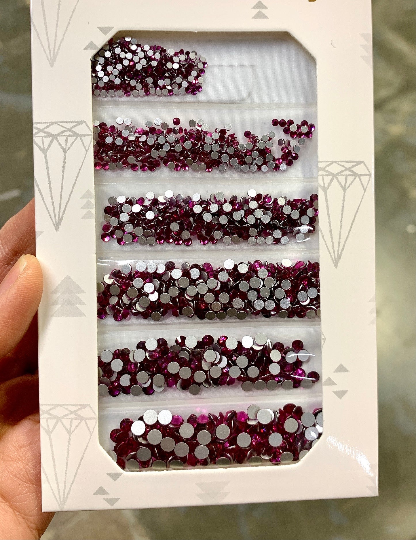 Fuchsia Rhinestone