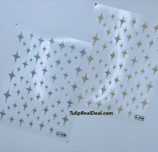 Sticker Sparkle Shooting Stars