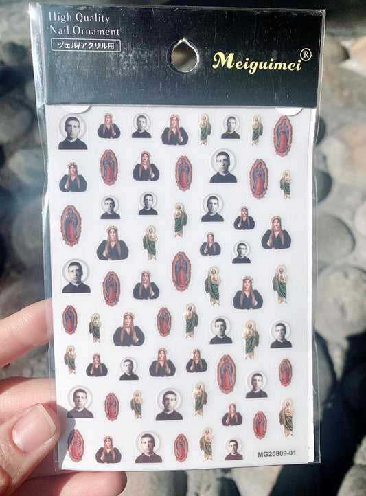 Sticker San Judas Virgin Mary