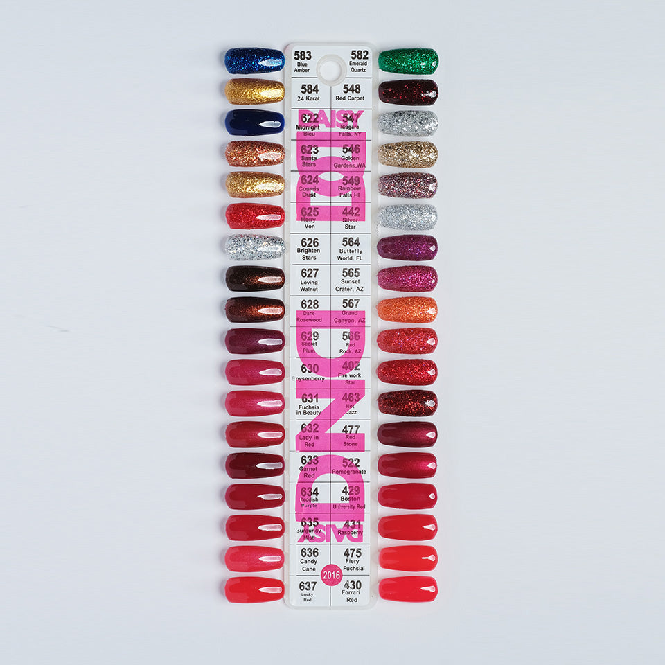 DND Gel Polish Color - Swatch 2016