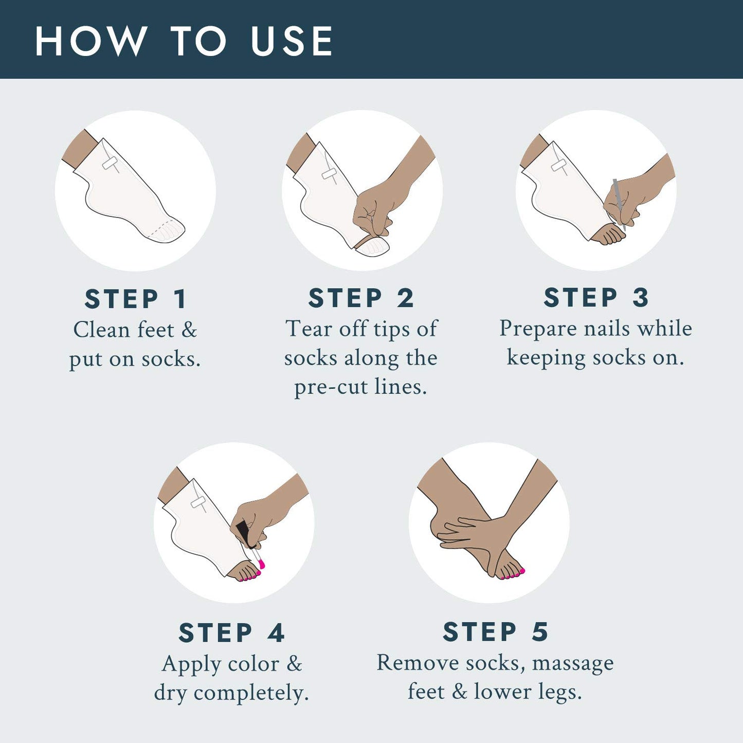 Voesh Collagen Socks Argan Oil + Aloe Extract