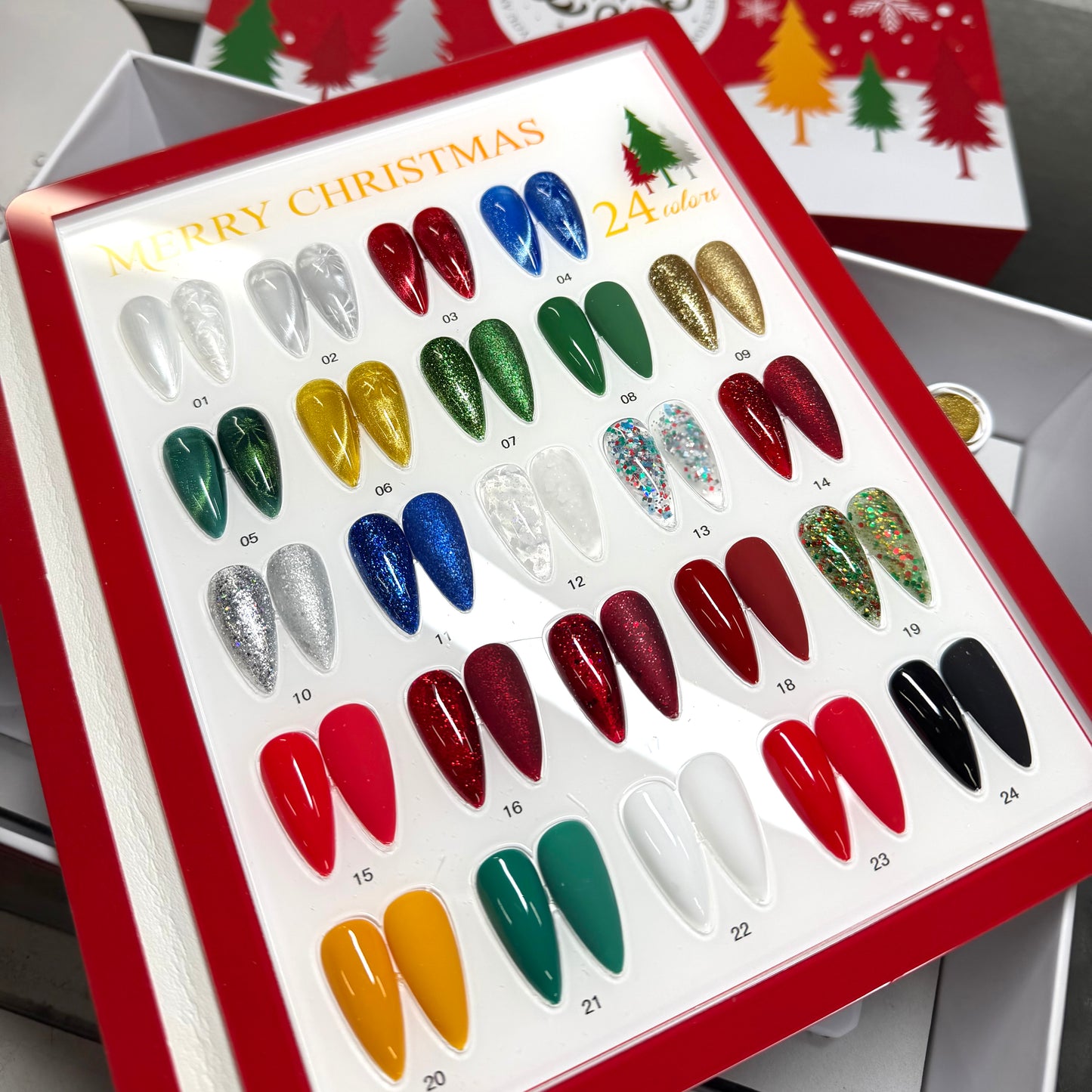 HANG Merry Christmas Gel Polish collection 24 colors