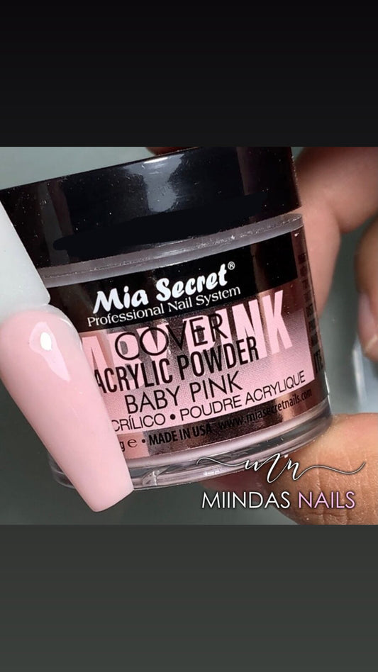 Mia Secret Cover Baby Pink Acrylic Powder 2oz