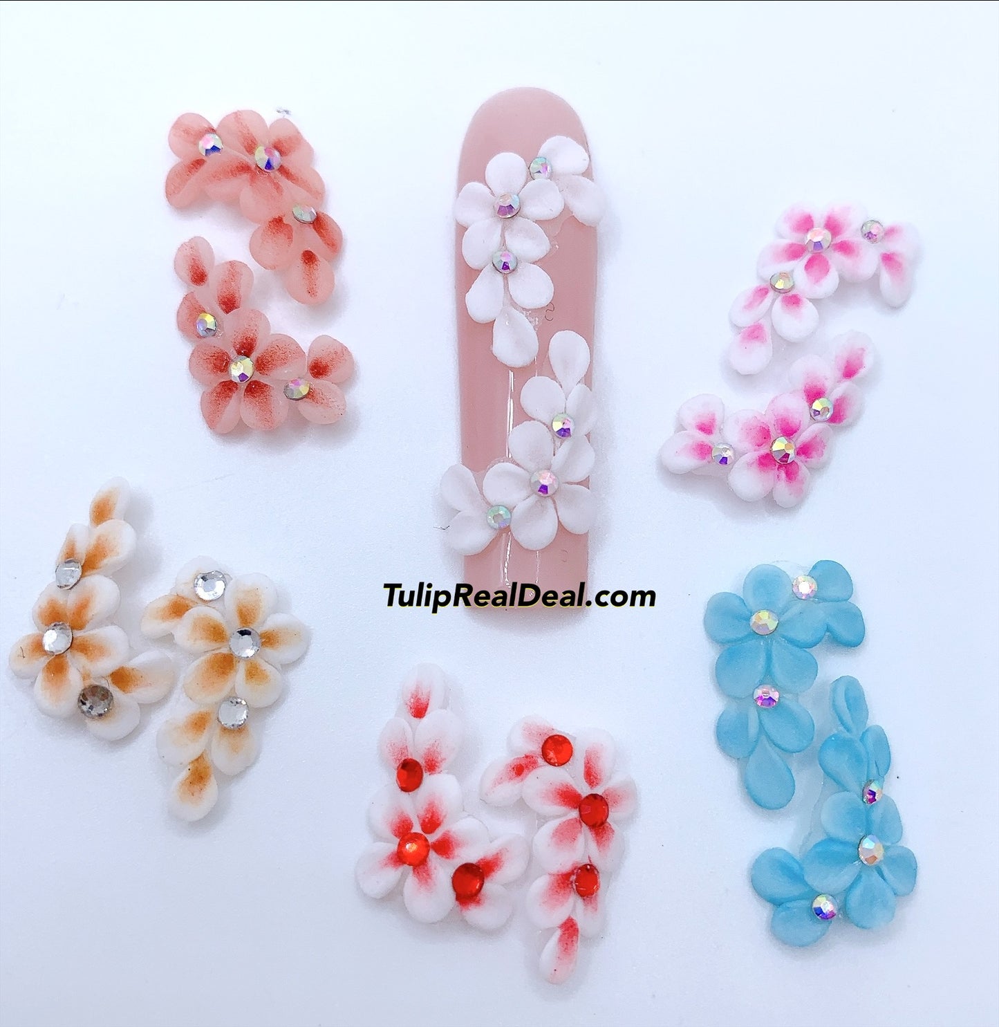 Handmade 3D Acrylic Falling Petal Flowers NEW design