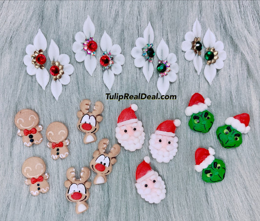 NEW 3D HANDMADE Acrylic Christmas Charms Design