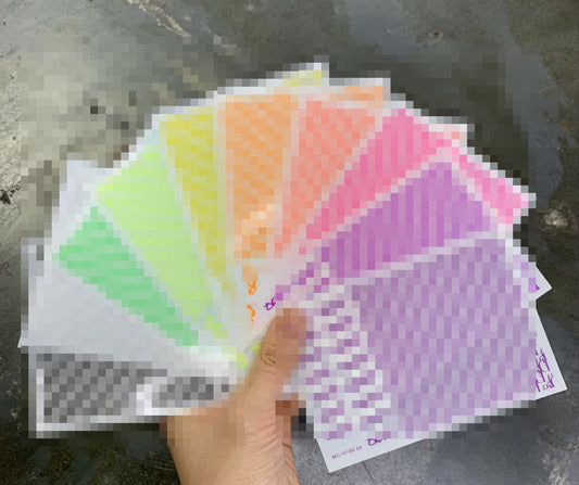 Sticker D Multi Colors