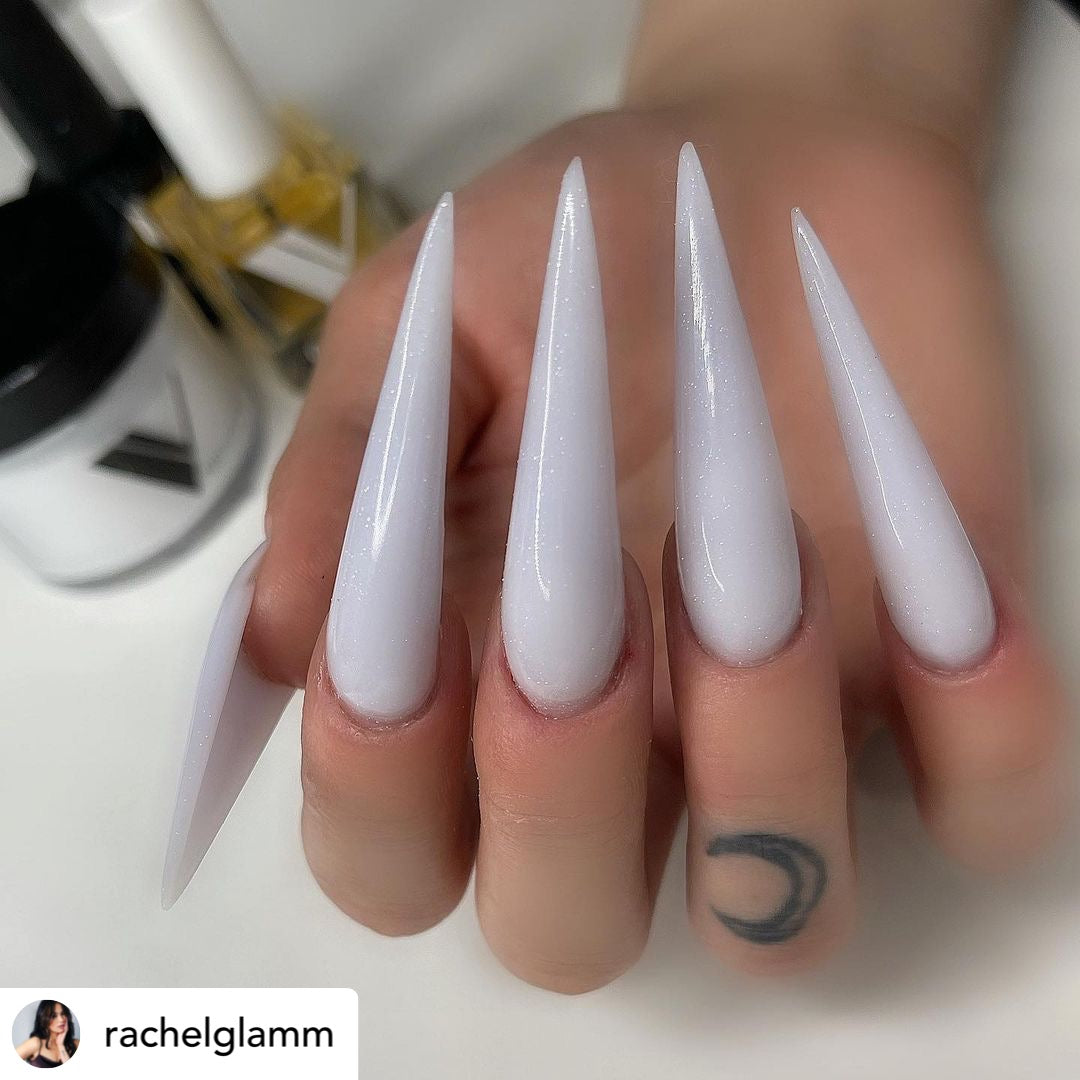Valentino white gel polish Clearance