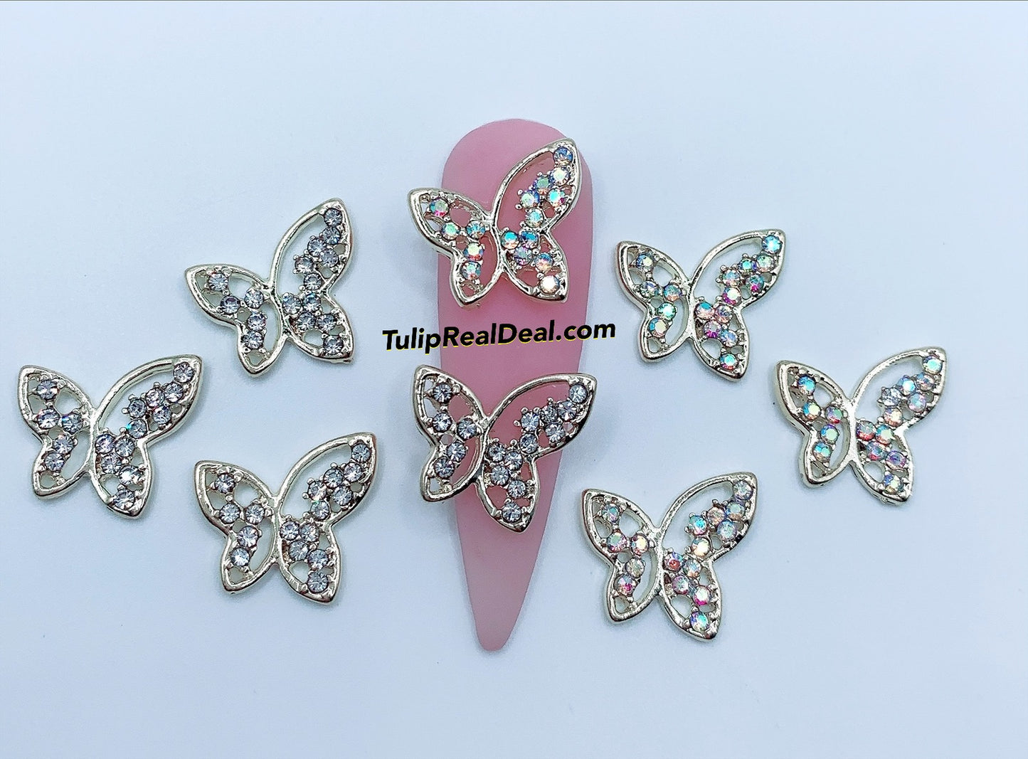 Butterfly Bling 3D charm 1 piece