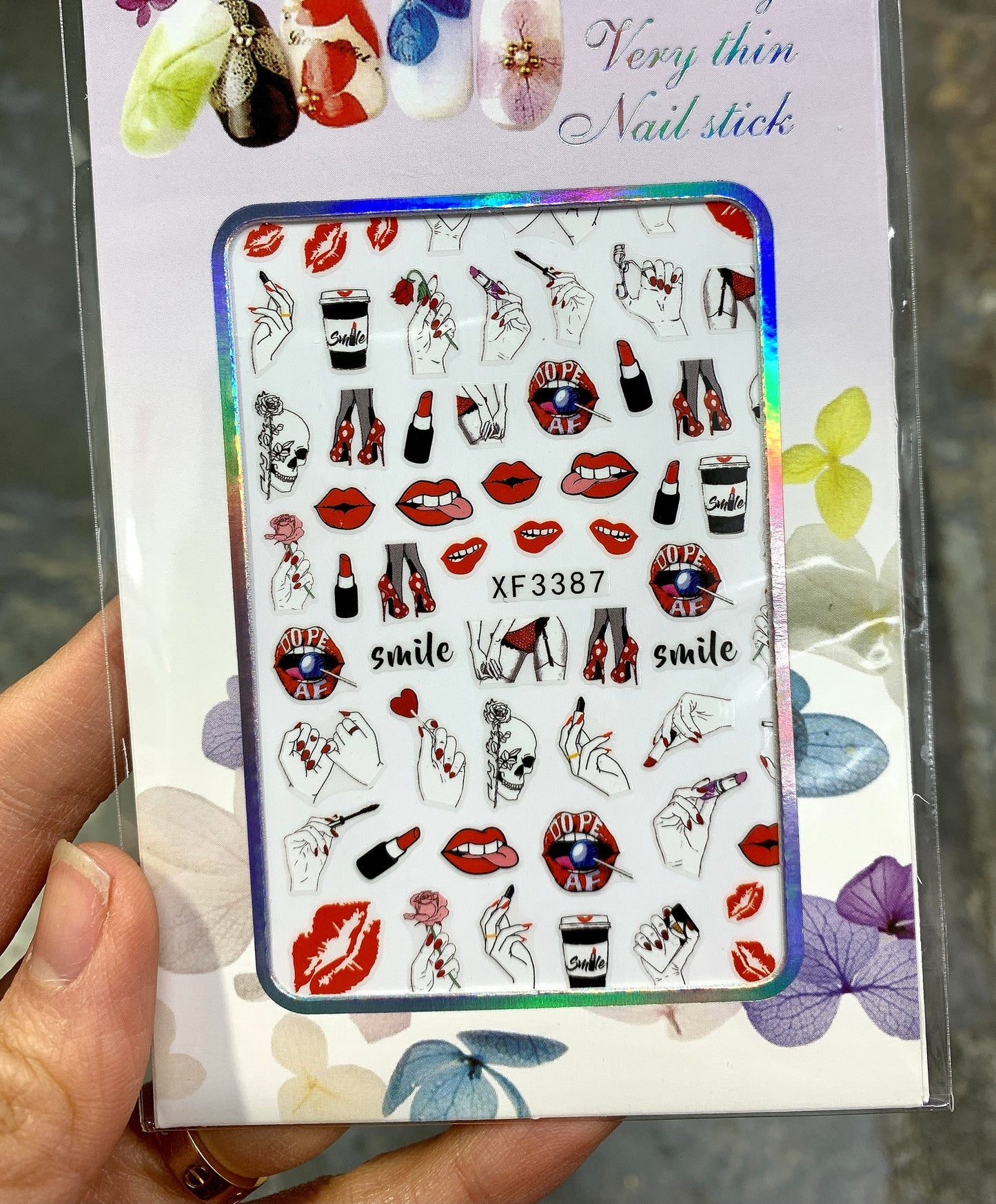 Sticker Valentine Lips