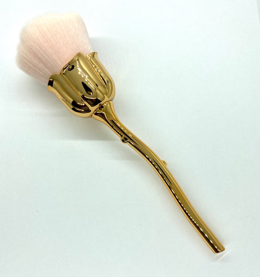 Nail Cleaning Dust Rose Brush