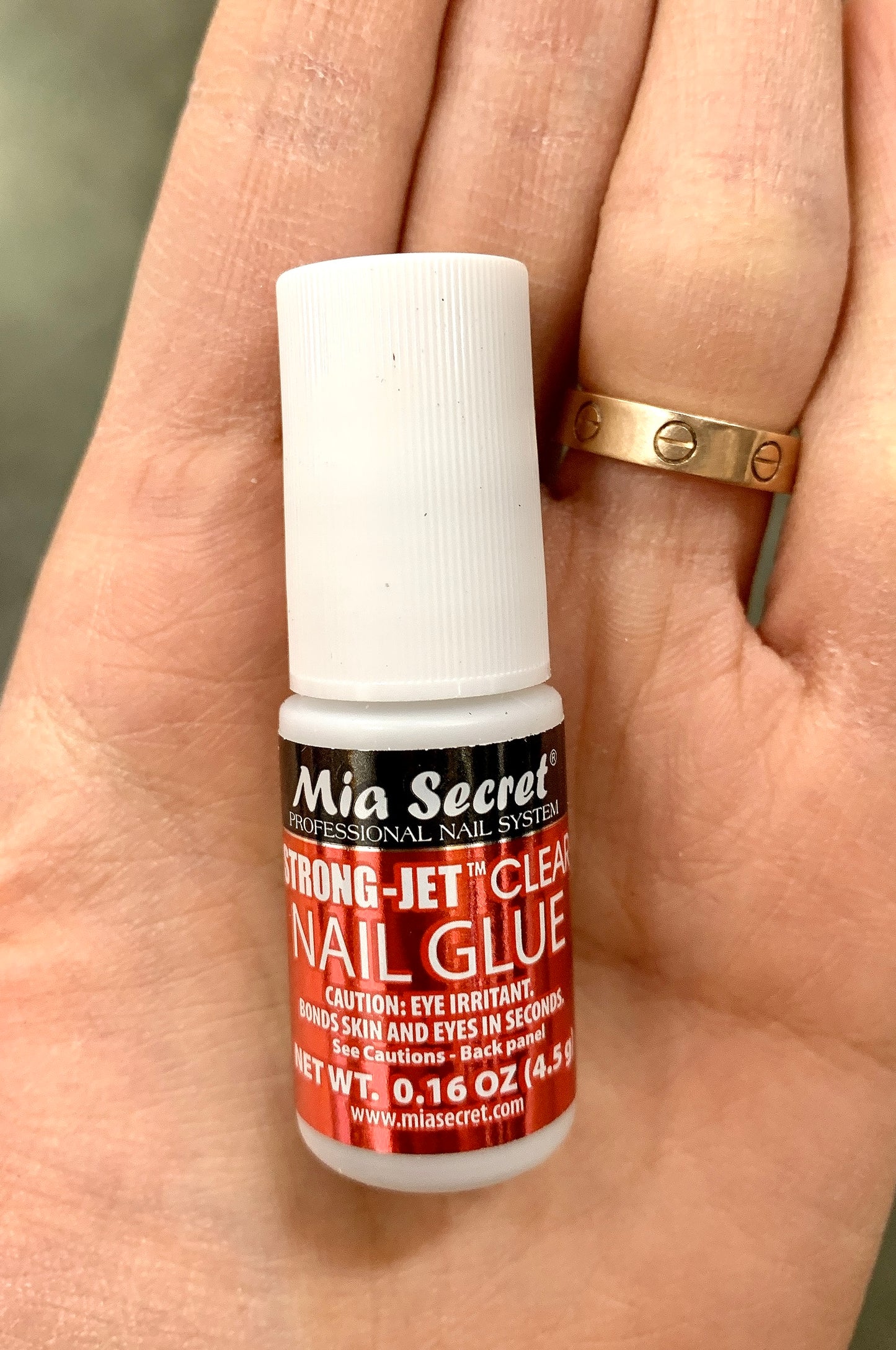 Mia Secret Strong-Jet Clear Nail Glue 0.16oz