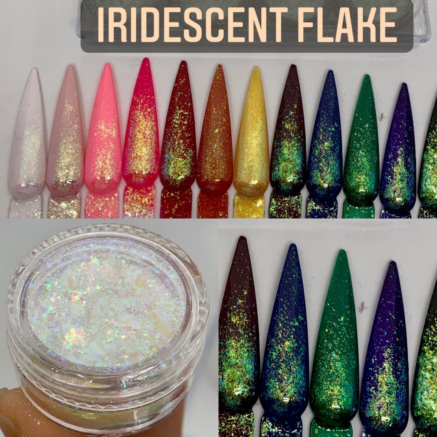 Iridescent flake Aurora (1 jar)