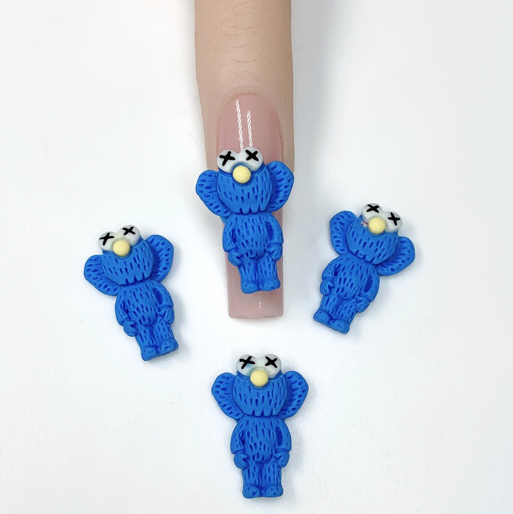 Mini KAWS Nail Charms - 4pcs/bag