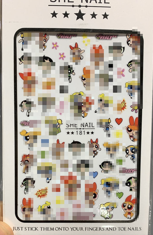 Sticker Girls 1
