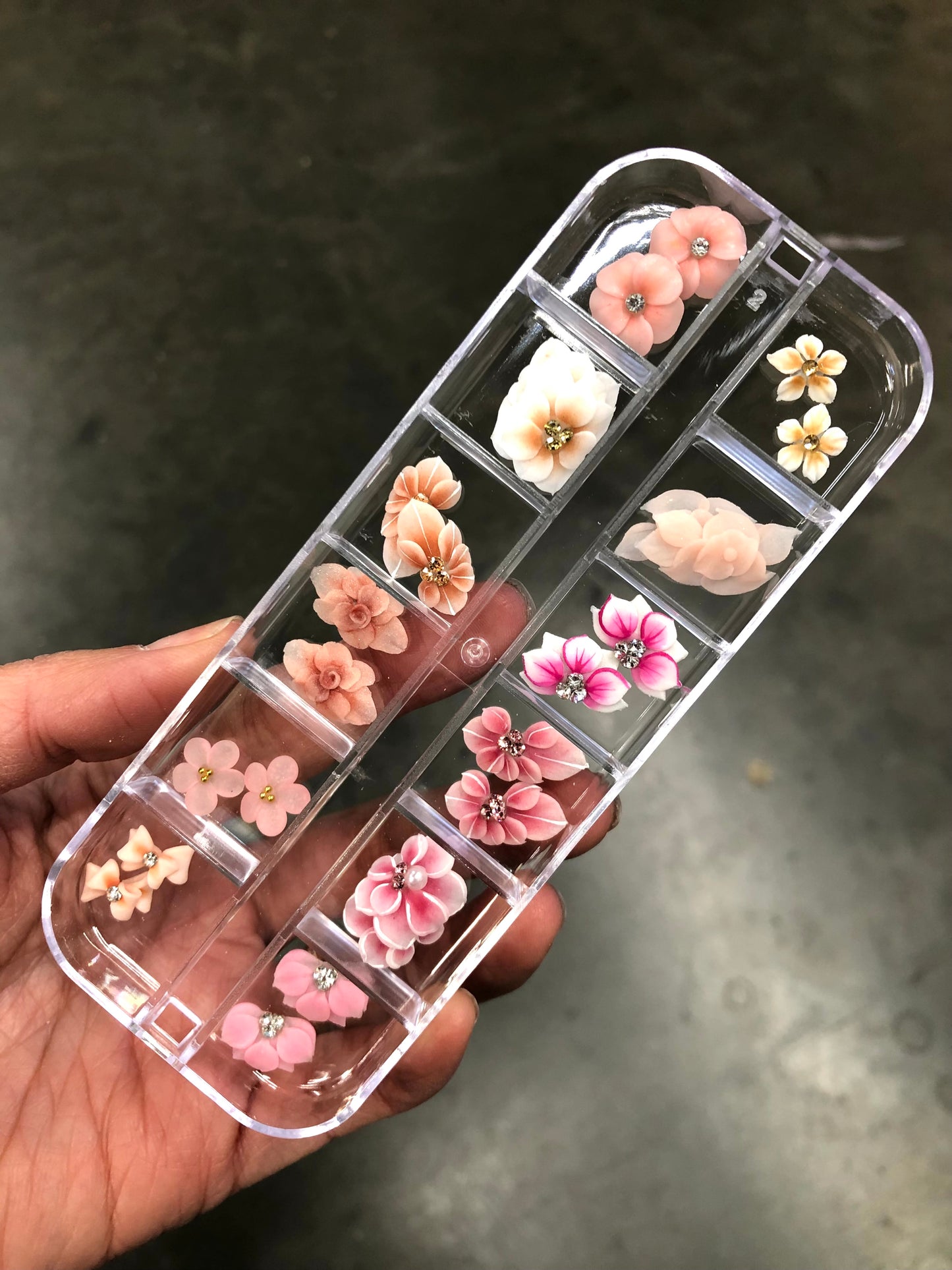 3D Flowers Set