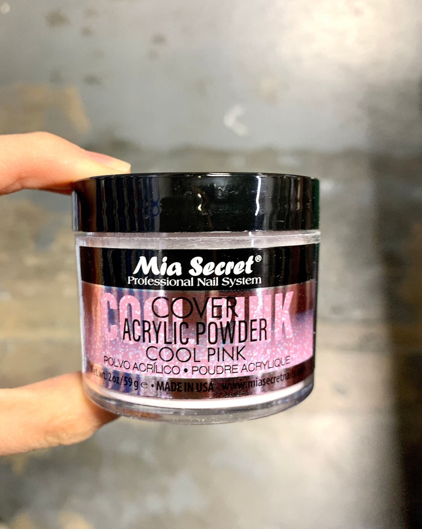 Mia Secret Cover Cool Pink Acrylic Powder 2oz