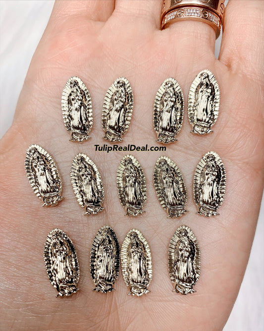 SMALL Virgin Mary Guadalupe 3D nail charms