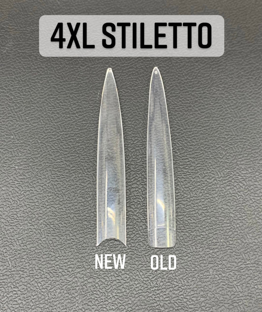 4XL Stiletto Straight Tips New Ver