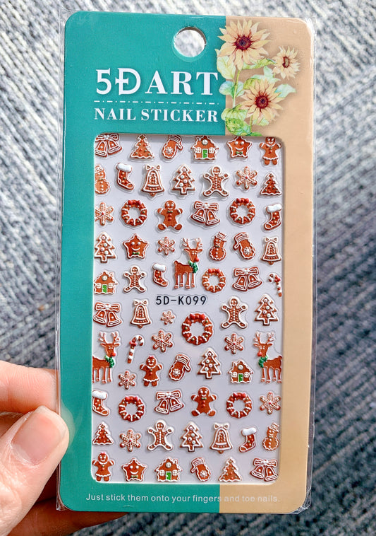 Sticker XMAS Gingerbread