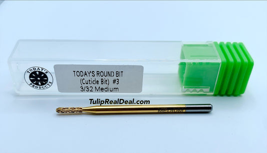 MEDIUM Cuticle Round Bit- Today’s Products